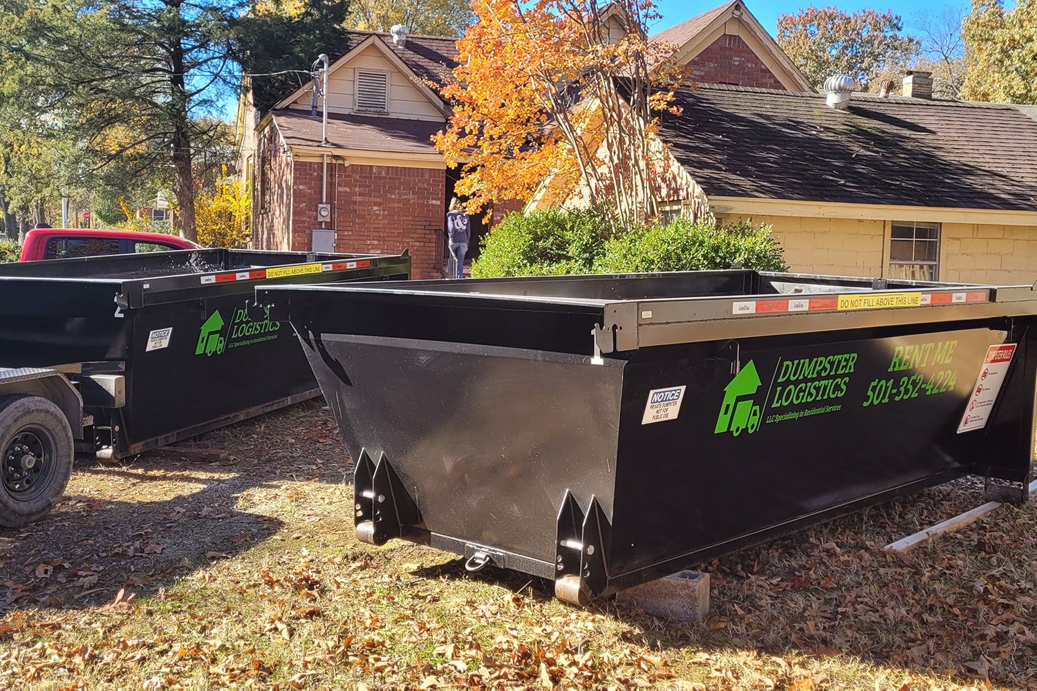 Dumpster for rent in little rock